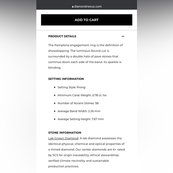 2.4 CT Center Diamond 14k White Gold Engagement Ring and Wedding Band Set - Picture 12 of 14